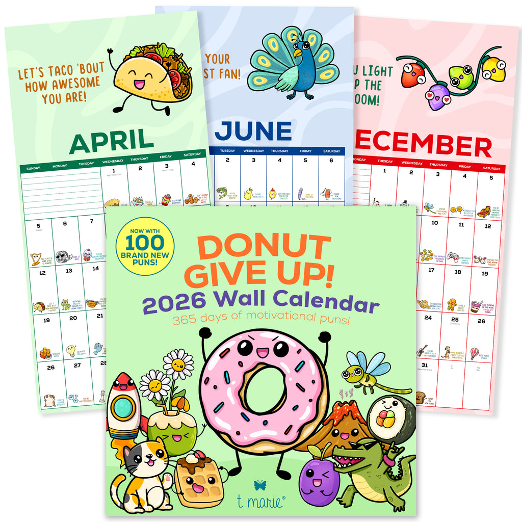 funny calendar cute wall 2026 - fun kids large office hanging cartoon calendars nurse friends month punny calendar for teens motivational animals animal inspirational calender adults pun men meme axolotl dog -wall adult x unique picture best decorative sayings monthly planner sister women amazon calendars memes teacher mom clean humor family friendly dad jokes