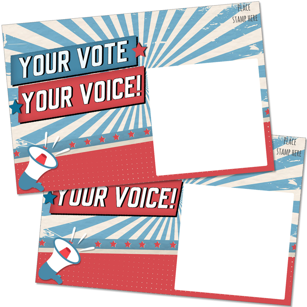 voter postcards postcards to voters vote postcards voting postcards postcard for voter your vote your choice postcard gotv postcards patriotic postcards with postage postcards vote patriotic postcards vote post cards postcard pack political protest postcards american flag postcards be a voter postcards georgia voter postcard plain postcards reason to vote democrats cardstock for postcards reason to vote for democrats superhero postcards